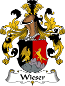 German Wappen Coat of Arms for Wieser