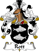 German Wappen Coat of Arms for Rott