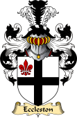 English Coat of Arms (v.23) for the family Eccleston
