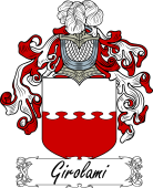 Araldica Italiana Coat of arms used by the Italian family Girolami