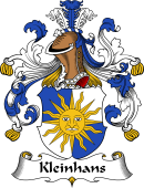 German Wappen Coat of Arms for Kleinhans
