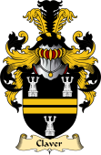 English Coat of Arms (v.23) for the family Claver