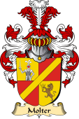v.23 Coat of Family Arms from Germany for Molter