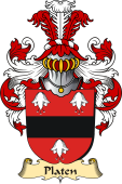 v.23 Coat of Family Arms from Germany for Platen