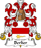 Coat of Arms from France for Berlier