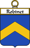 French Coat of Arms Badge for Robinet