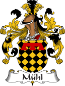 German Wappen Coat of Arms for Mühl