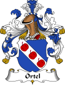 German Wappen Coat of Arms for Ortel