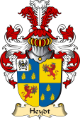 v.23 Coat of Family Arms from Germany for Heydt
