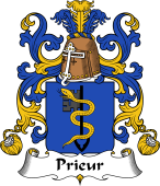 Coat of Arms from France for Prieur