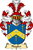 v.23 Coat of Family Arms from Germany for Nagler