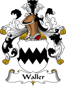 German Wappen Coat of Arms for Waller