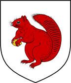 English Family Shield for Squire