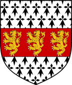 English Family Shield for Blithe or Blythe