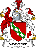 English Coat of Arms for Crowder