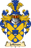 English Coat of Arms (v.23) for the family Jefferson