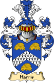English Coat of Arms (v.23) for the family Harris II