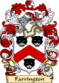 English or Welsh Family Coat of Arms (v.23) for Farrington