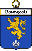 French Coat of Arms Badge for Bourgeois