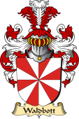 v.23 Coat of Family Arms from Germany for Waldbott