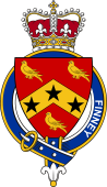 Families of Britain Coat of Arms Badge for: Finney (Ireland)