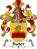 German Wappen Coat of Arms for Suter