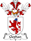 Coat of Arms from Scotland for Clephan or Clephane