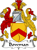 English Coat of Arms for the family Bowman I