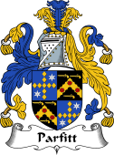 English Coat of Arms for the family Parfitt
