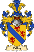English Coat of Arms (v.23) for the family Palley