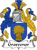 English Coat of Arms for the family Grosvenor