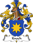 German Wappen Coat of Arms for Knoch
