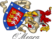 Sept (Clan) Coat of Arms from Ireland for O'Meara