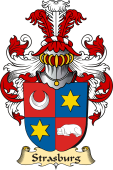 v.23 Coat of Family Arms from Germany for Strasburg