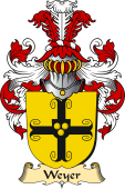 v.23 Coat of Family Arms from Germany for Weyer