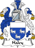 English Coat of Arms for Haley