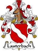 German Wappen Coat of Arms for Lauterbach