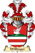 v.23 Coat of Family Arms from Germany for Willinger