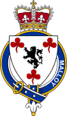 Families of Britain Coat of Arms Badge for: Malloy or Molloy (Ireland)