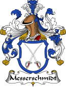 German Wappen Coat of Arms for Messerschmidt