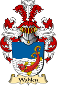 v.23 Coat of Family Arms from Germany for Wahlen