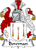 English Coat of Arms for the family Bowman II