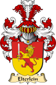 v.23 Coat of Family Arms from Germany for Elterlein