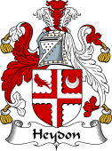 Irish Coat of Arms for Heydon