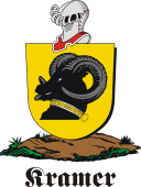 German shield on a mount for Kramer