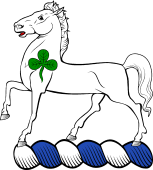 Family crest from Ireland for Jackson (Mayo)