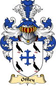English Coat of Arms (v.23) for the family Offley
