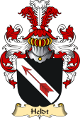 v.23 Coat of Family Arms from Germany for Heldt