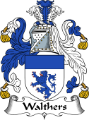 English Coat of Arms for the family Walthers