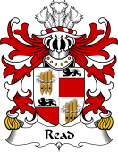 Welsh Coat of Arms for Read (of Roche, Laugharne, Carmanthenshire)